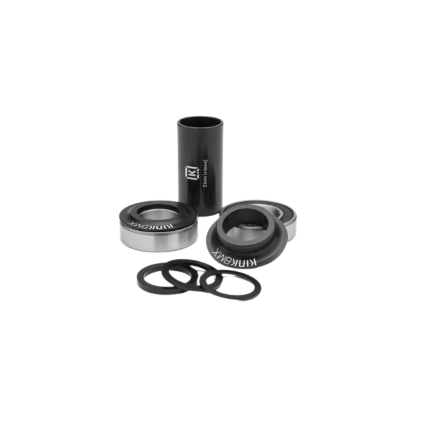 Kink Mid BB BMX Tretlager Matt Black