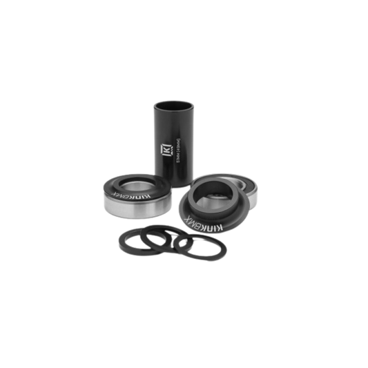 Kink Mid BB BMX Tretlager Matt Black