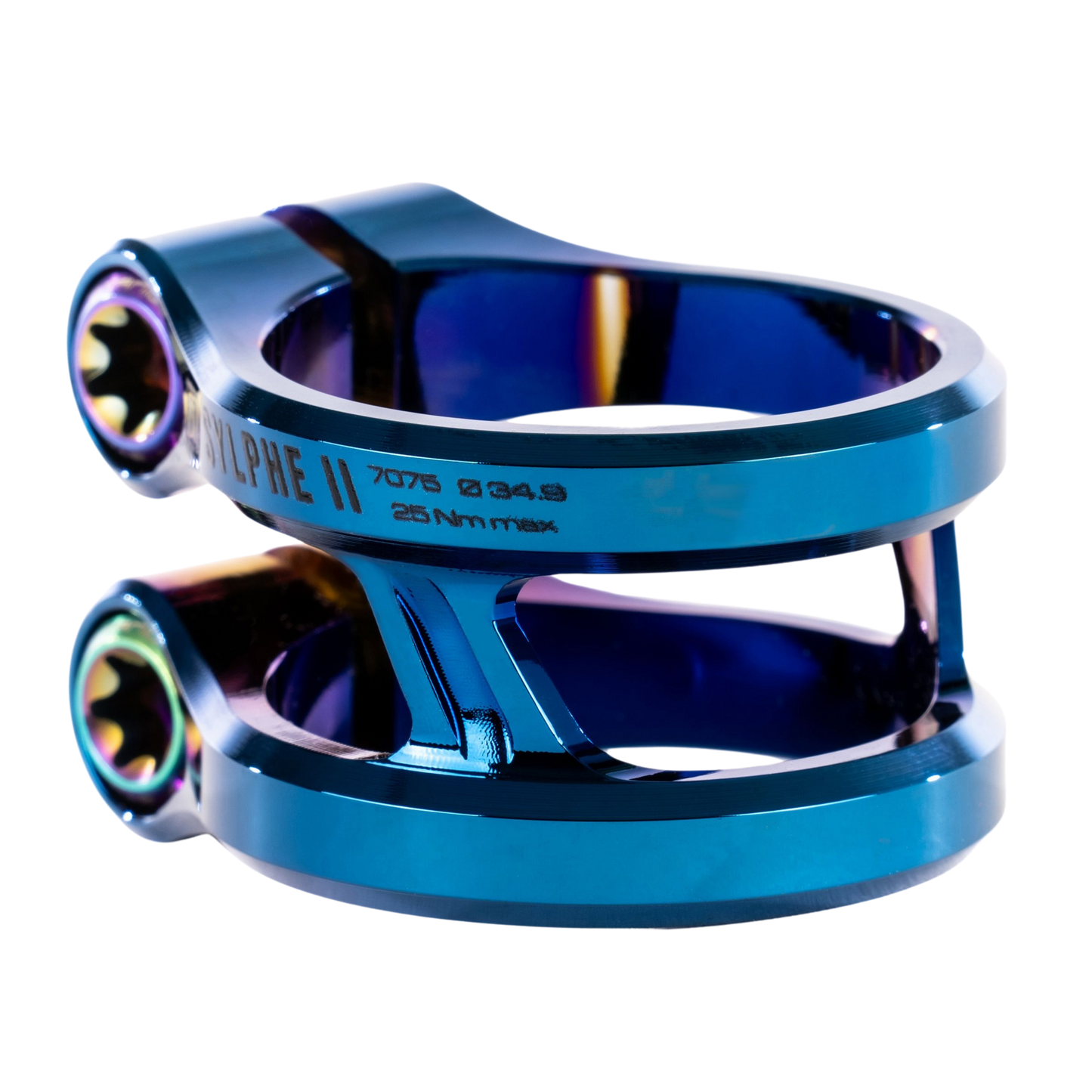 Ethic DTC Sylphe V2 34,9 Clamp Chrome Blue