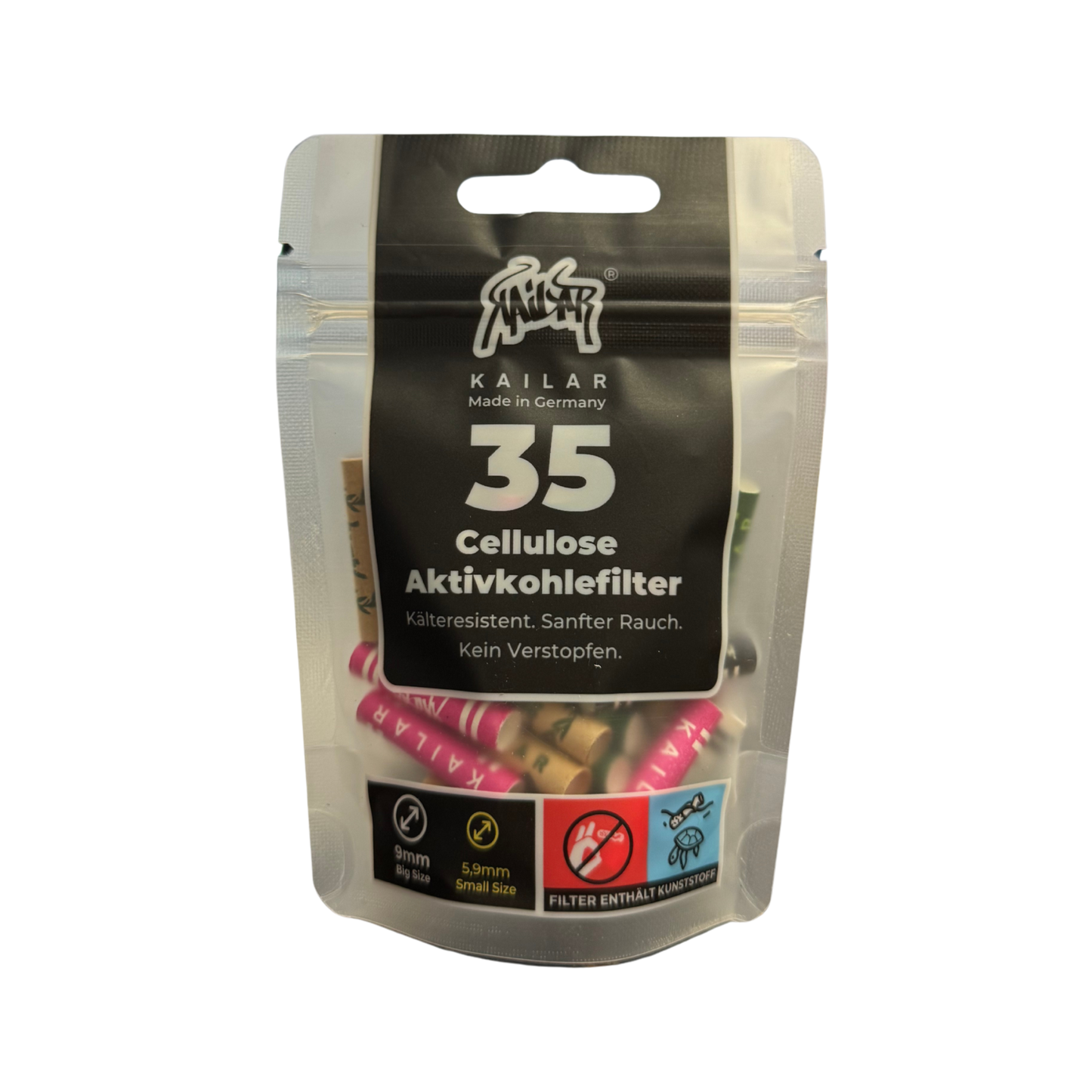 Kailar Aktivkohlefilter Slim 35er Set Mixed
