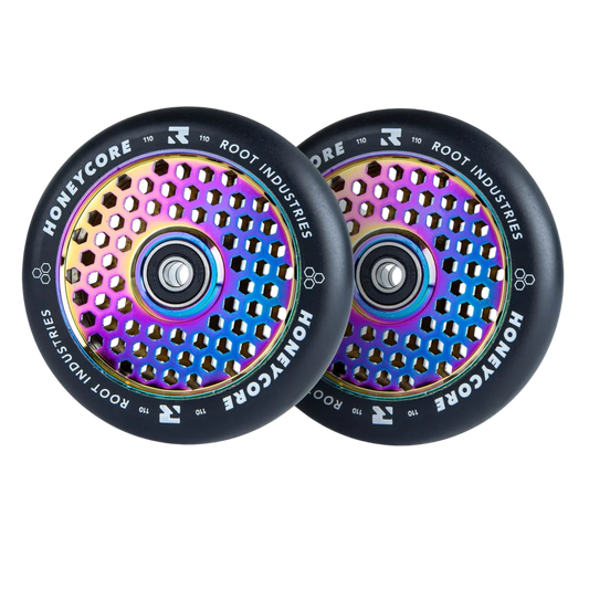 Root Honeycore Stunt Scooter Rollen 2er Set 110mm Neochrome