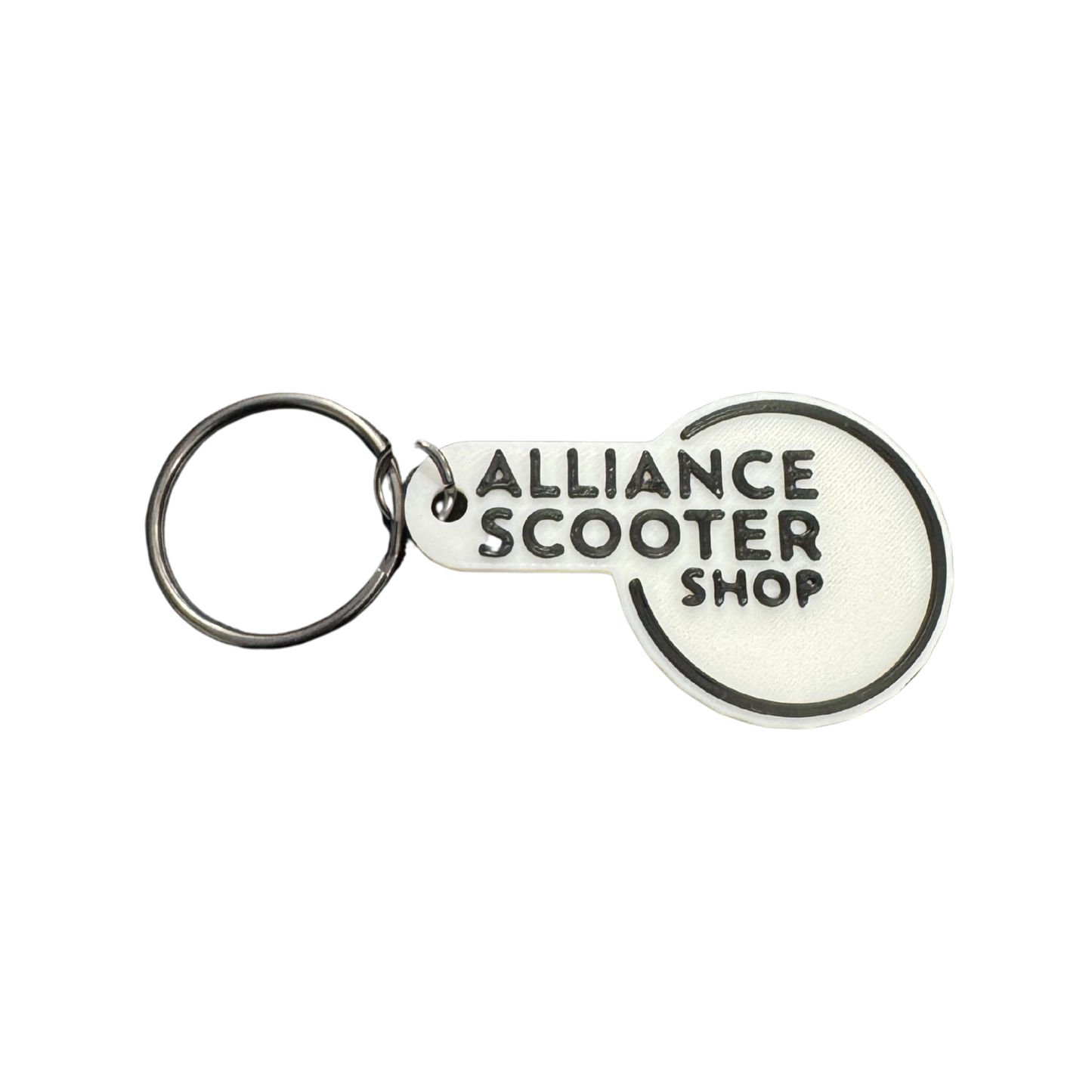 Alliance Scooter Schlüsselanhänger White