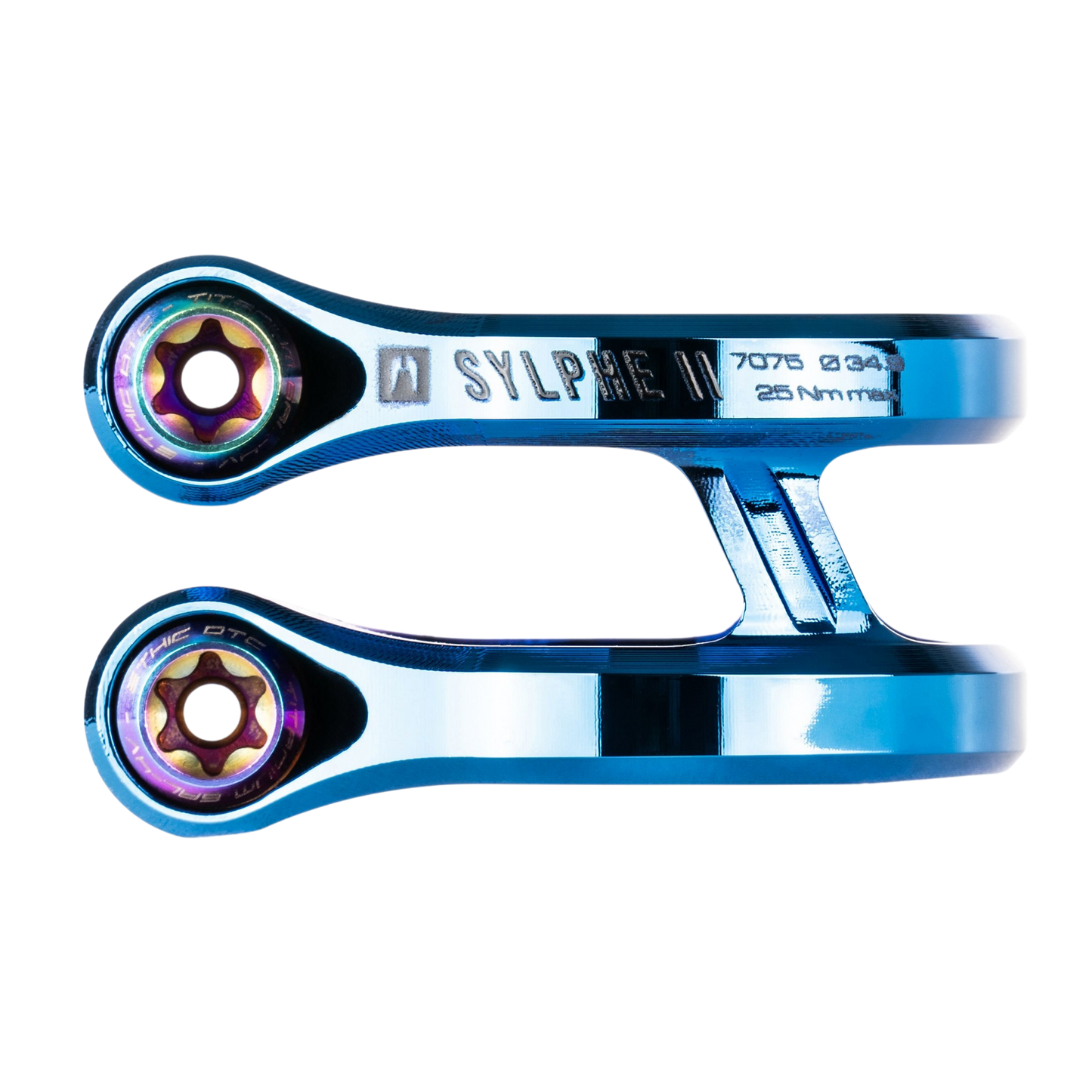 Ethic DTC Sylphe V2 34,9 Clamp Chrome Blue