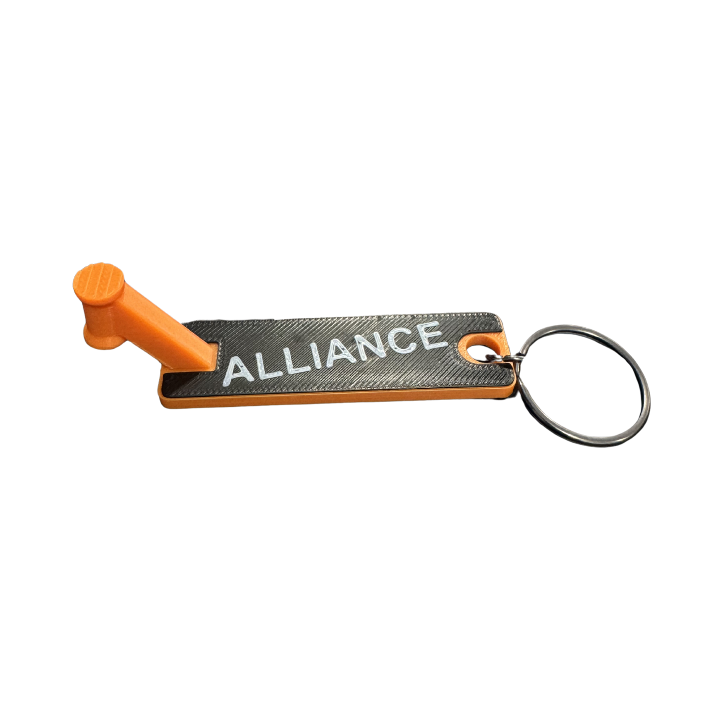Alliance Scooter Deck Schlüsselanhänger Orange