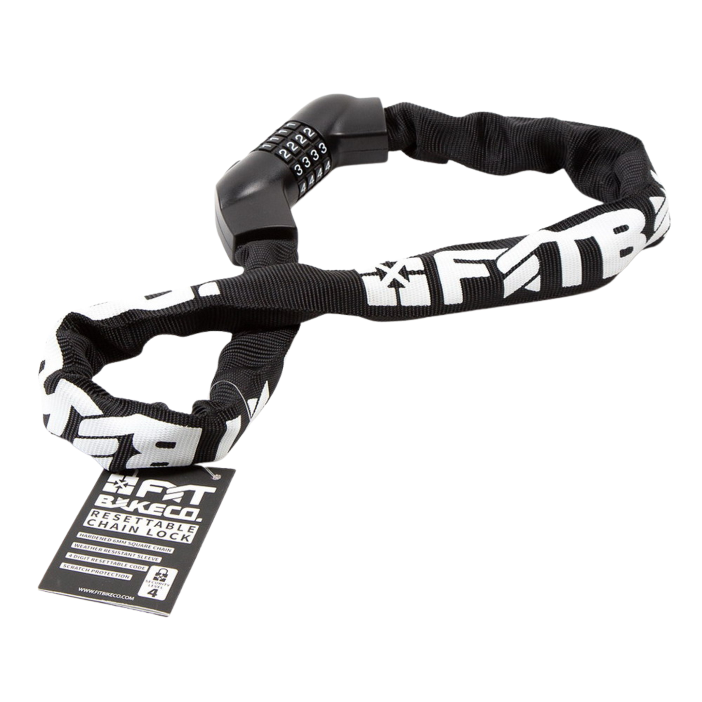 Fit Resettable Chain Lock Fahrradschloss