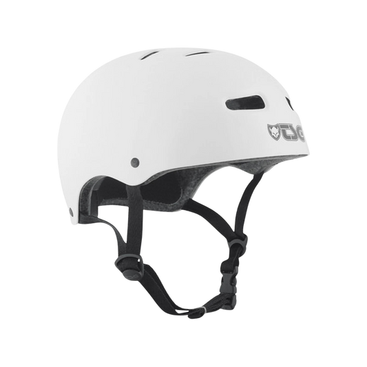 TSG Skate/BMX Solid Color Helm Injected White
