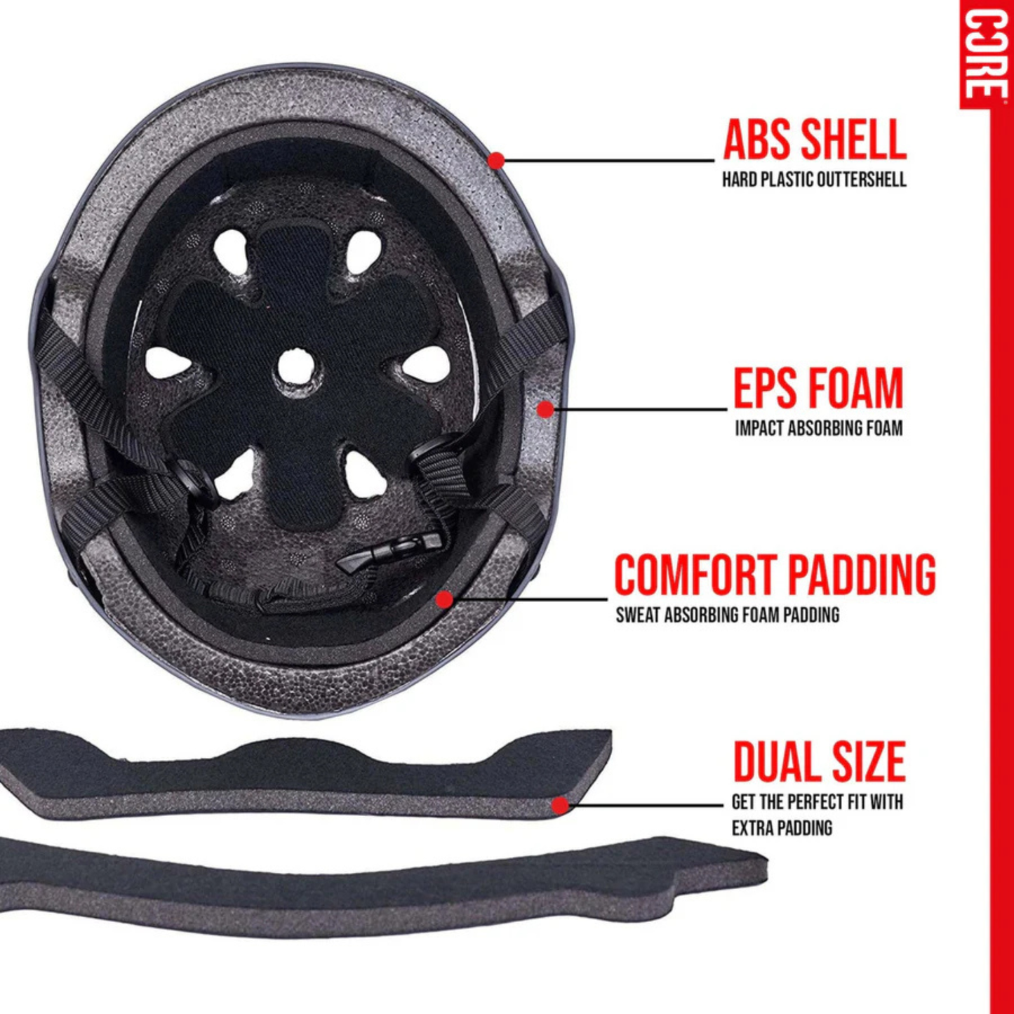 CORE Street Helm All Black