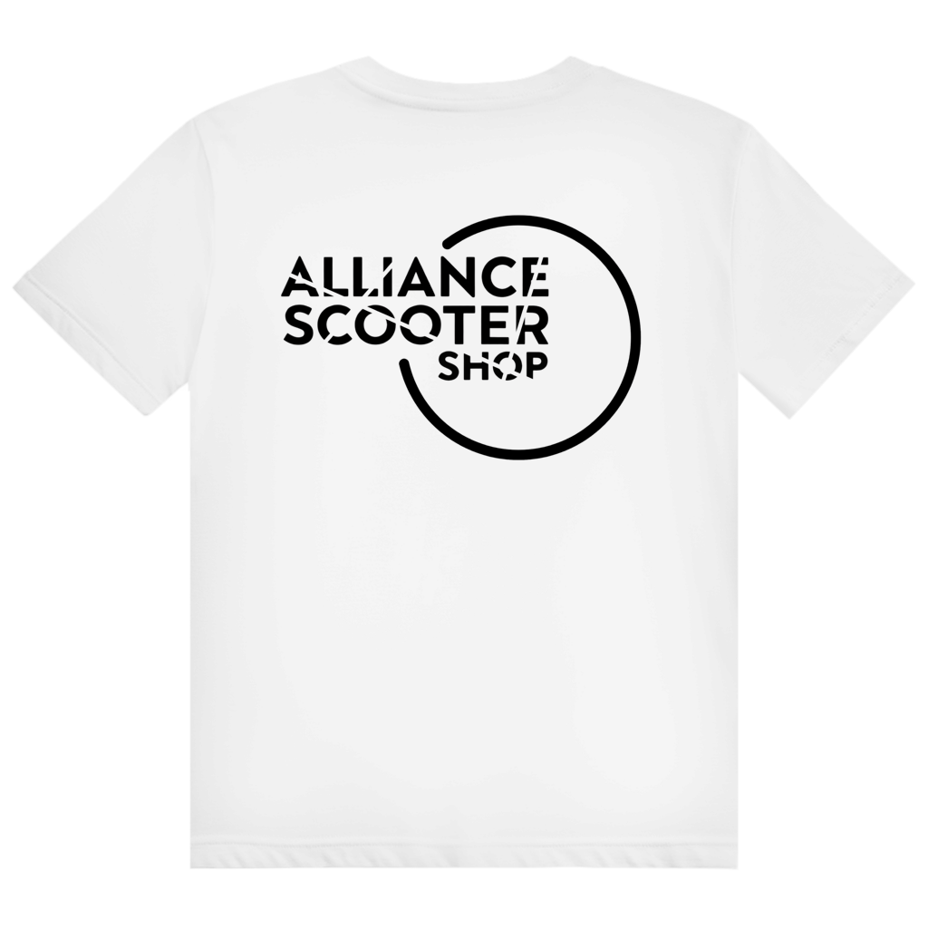 Alliance Scooter Logo T-Shirt Weiß