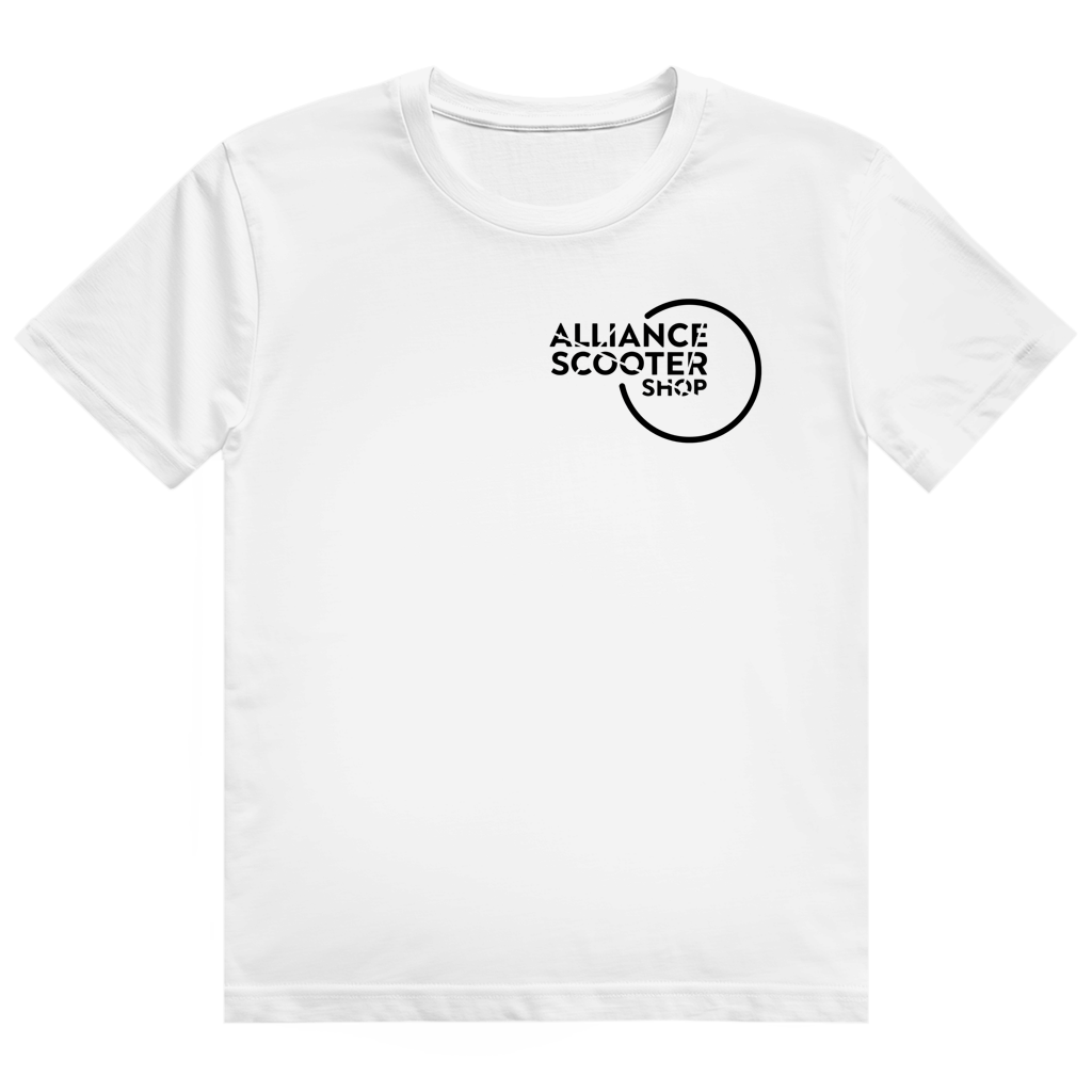 Alliance Scooter Logo T-Shirt Weiß