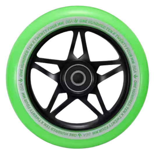 BLUNT SCOOTERS Wheel 110mm S3 - Black/Green
