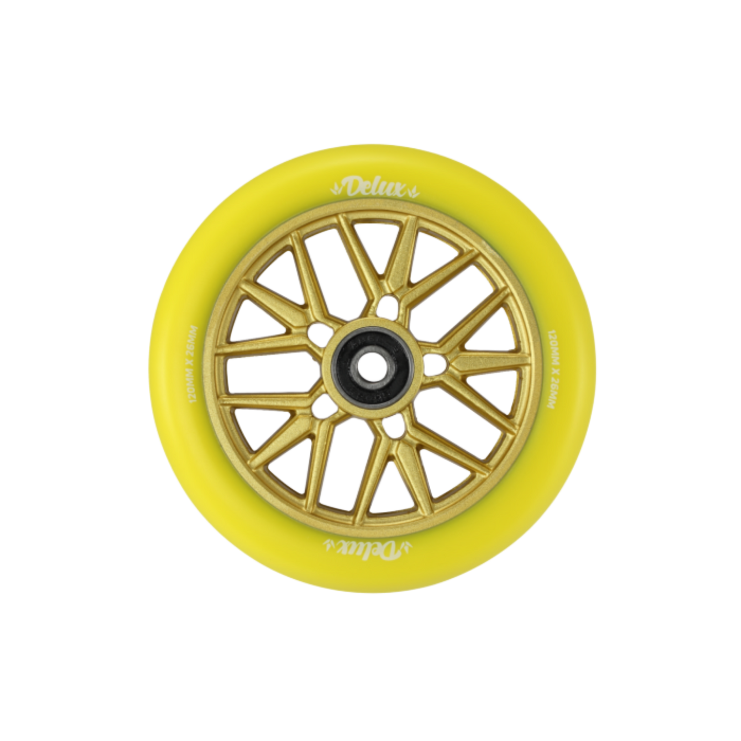 BLUNT SCOOTERS Wheel 120mm Delux - Yellow/Yellow